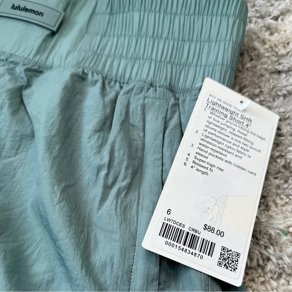🆕 Lululemon Lightweight Super High Rise Training Short