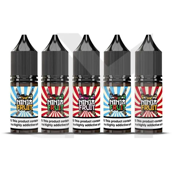 10MG Nic Salts by Ninja Fruit (50VG/50PG)