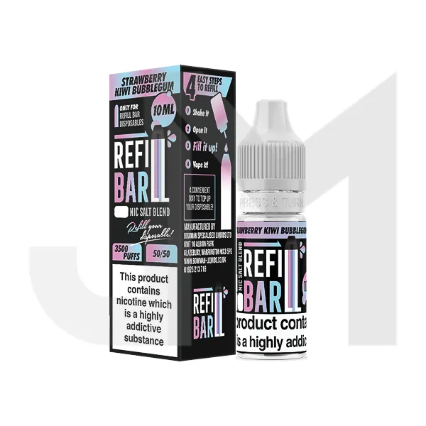 10mg Refill Bar Salts 10ml Nic Salts (50VG/50PG)