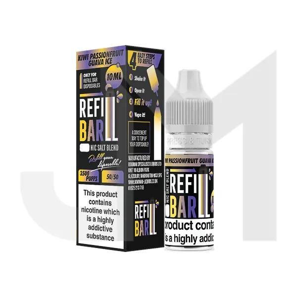 10mg Refill Bar Salts 10ml Nic Salts (50VG/50PG)
