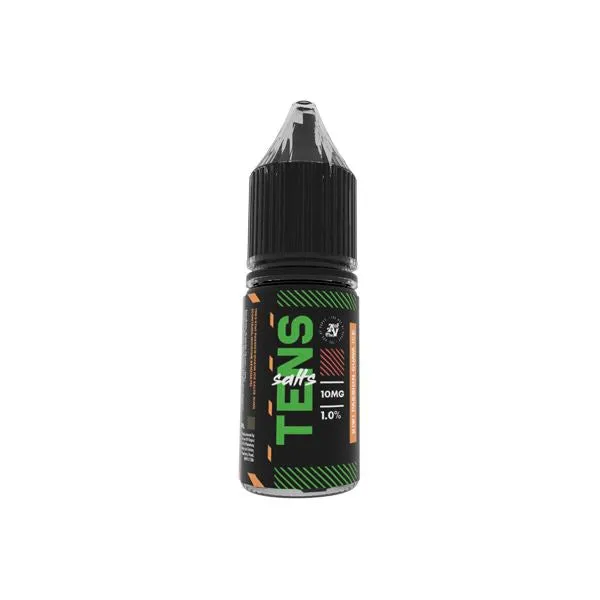 10mg Tens Salts 10ml Nic Salts (50VG/50PG) - (Full Box) Pack Of 10