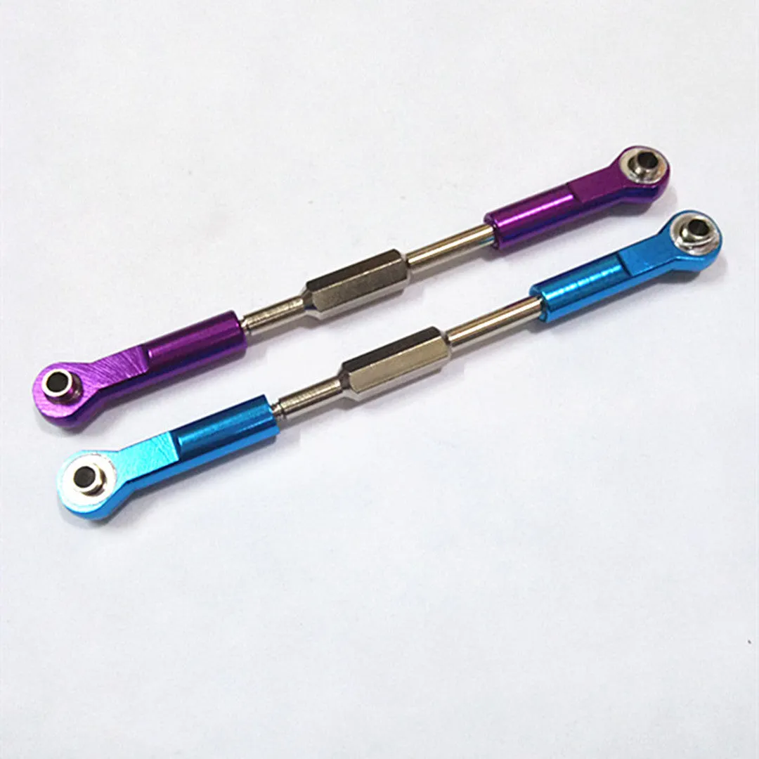 1:10 aluminum alloy rod metal steering rod model fuel DIY model toy car accessories