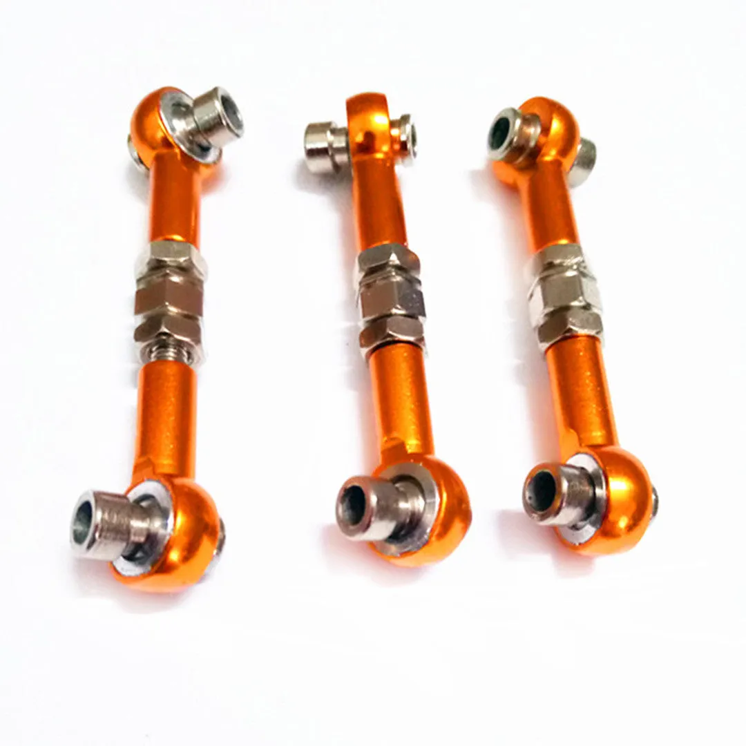 1:10 aluminum alloy rod metal steering rod model fuel DIY model toy car accessories