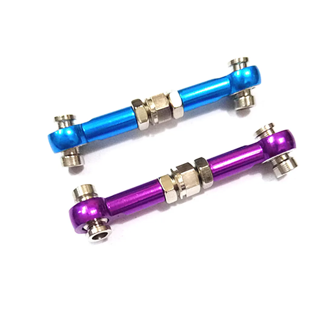 1:10 aluminum alloy rod metal steering rod model fuel DIY model toy car accessories