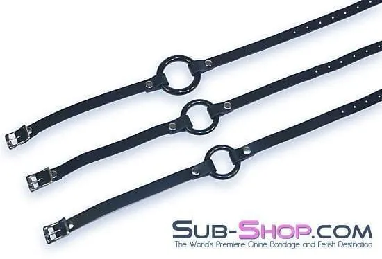 1442A-M      Smooth Plastic Ring Gag, Medium Ring
