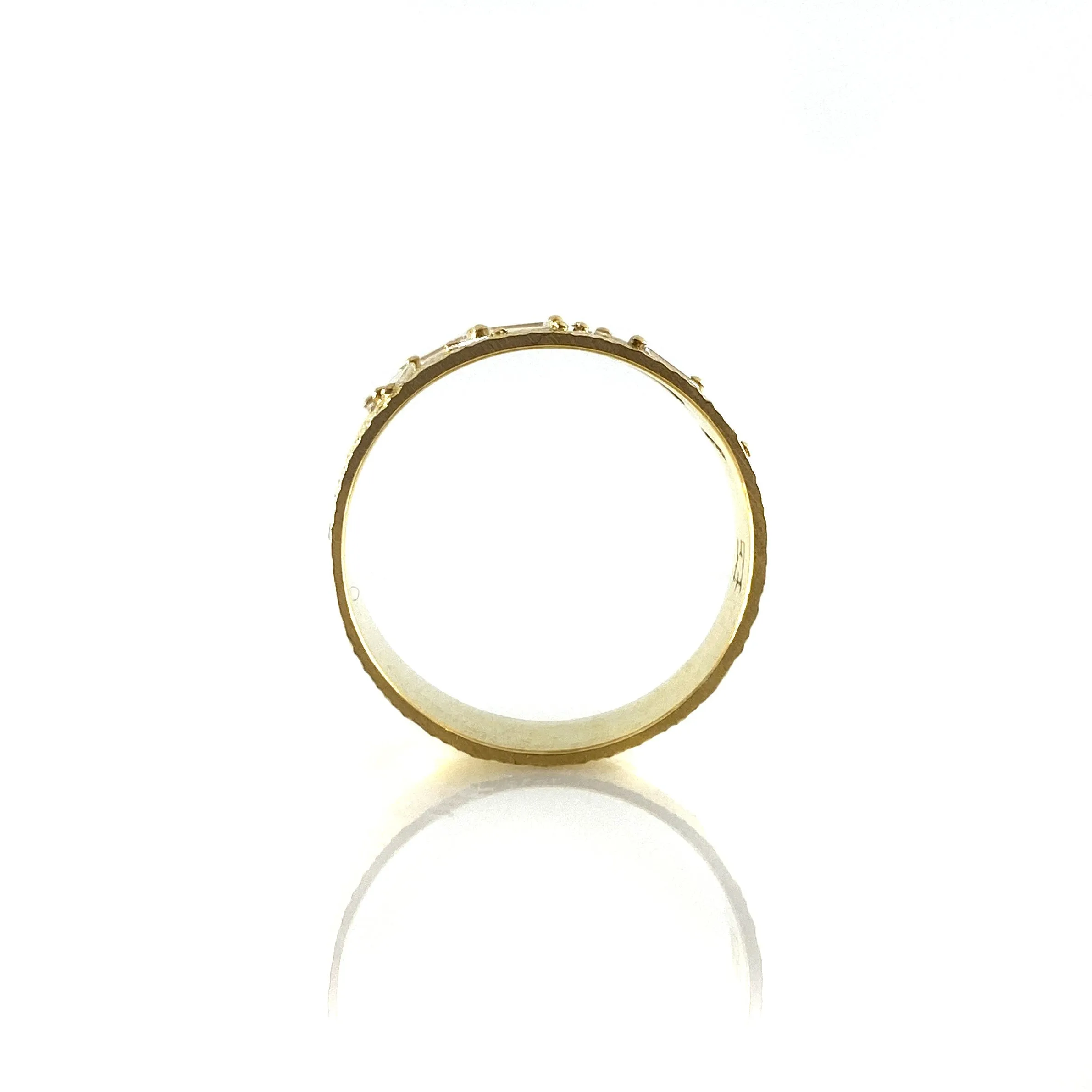 18k Gold Ice Ring