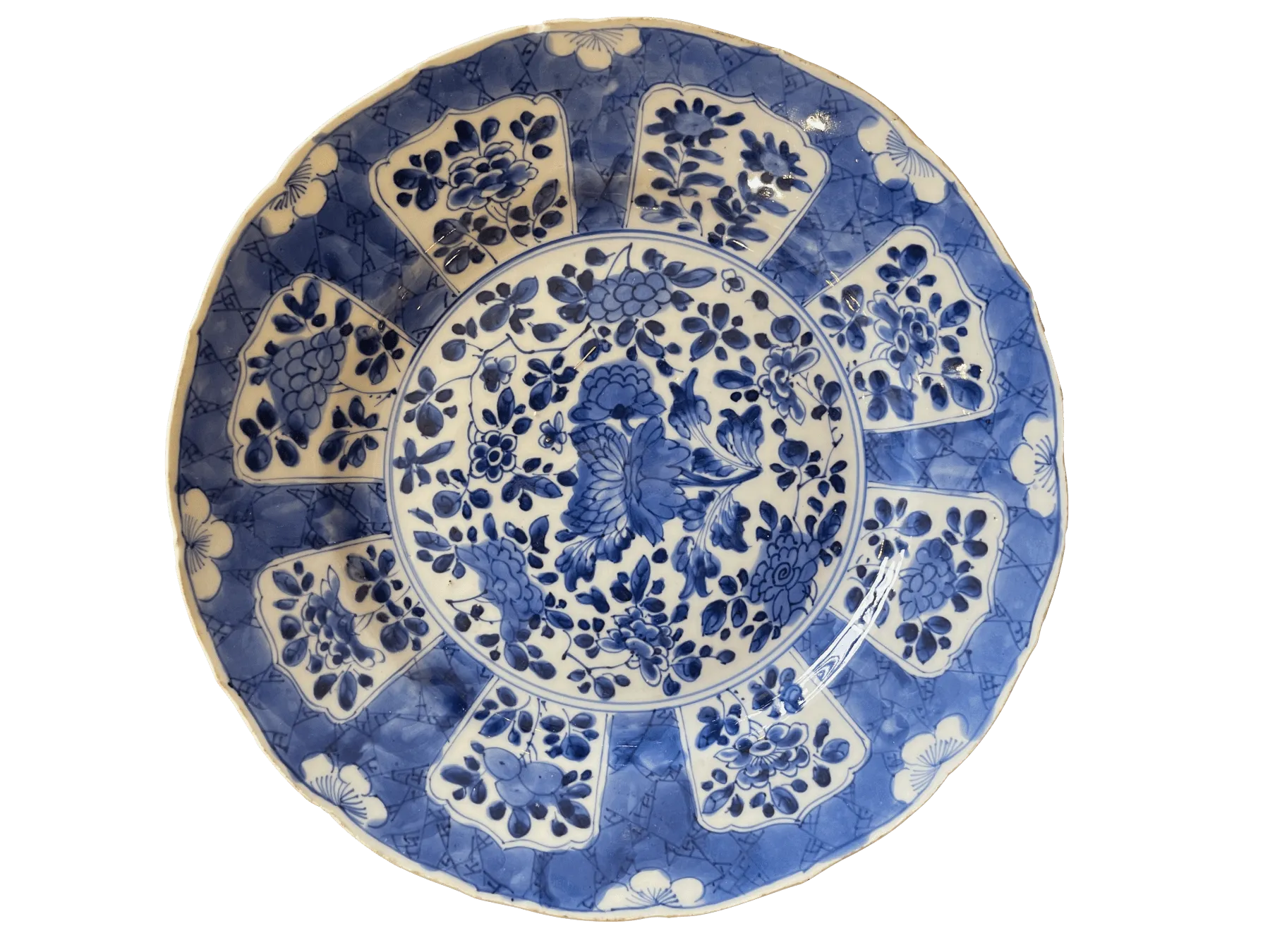18th Century Blue & White Delft Charger