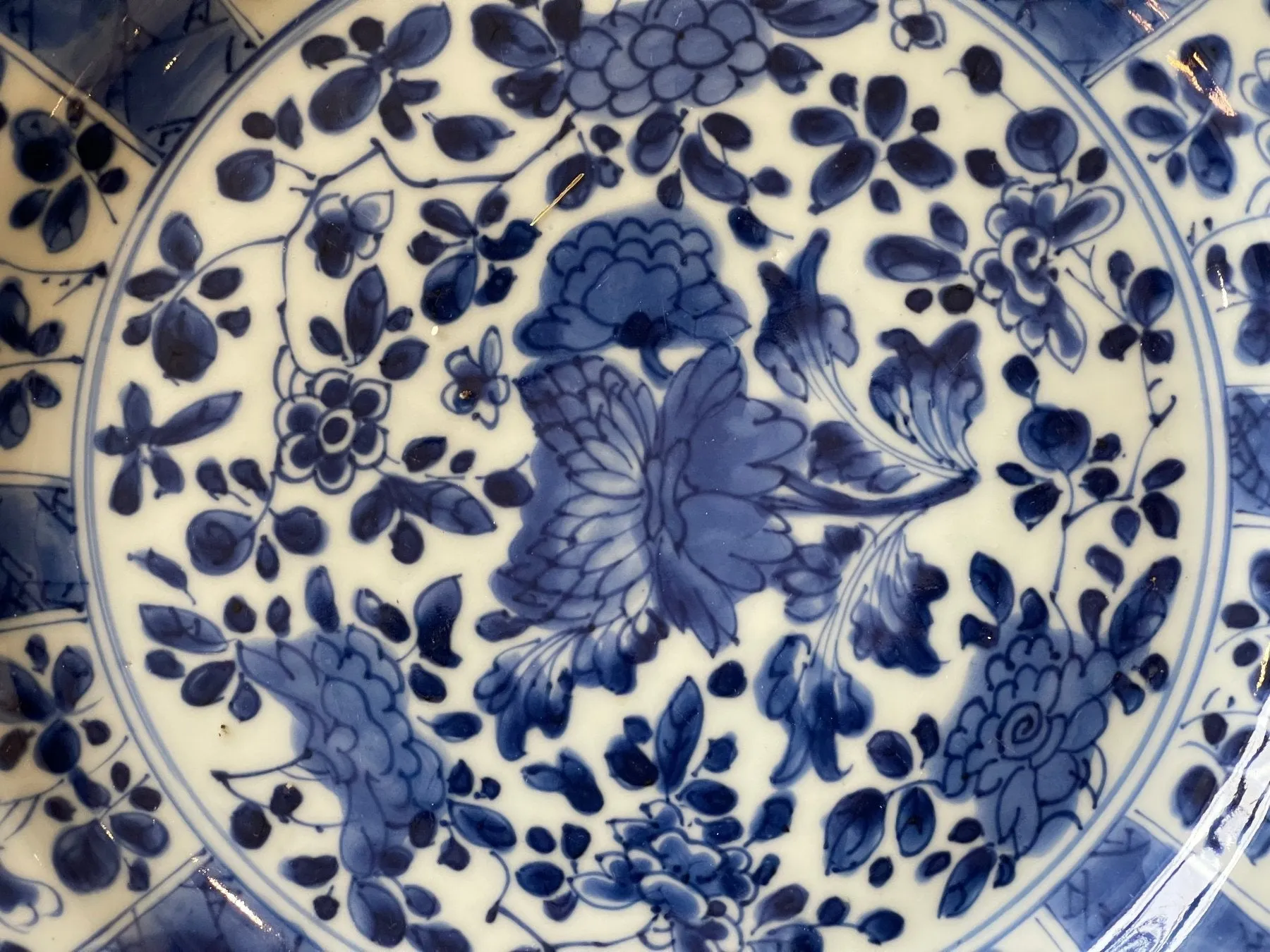 18th Century Blue & White Delft Charger