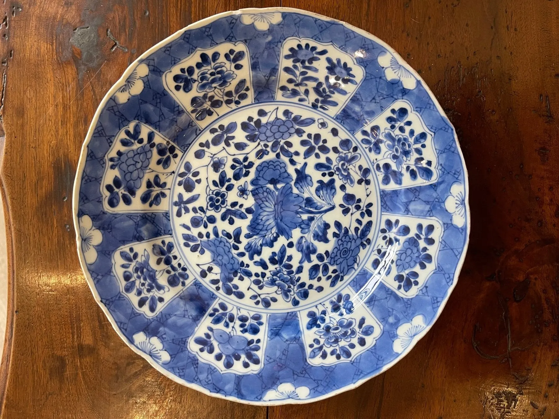 18th Century Blue & White Delft Charger