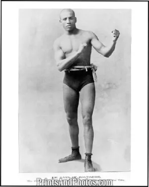 1900s Baltimore Boxer JOE GANS  3763