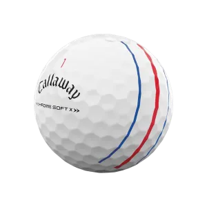 2 Dozen Callaway Chrome Soft X 2022 Triple Track New Golf Balls - Logo Overun