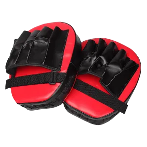 2 x Thai Boxing Punch Focus Gloves Kit Training Red & Black [ONLINE ONLY]