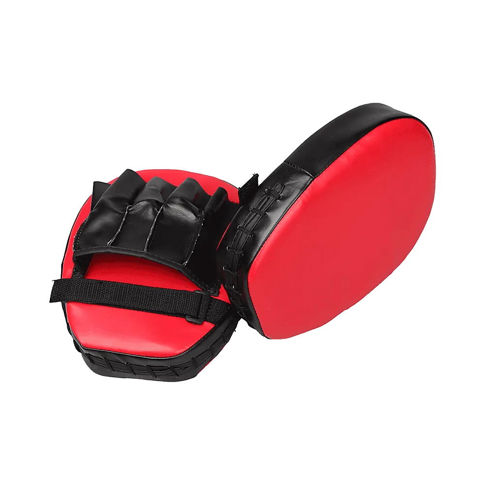 2 x Thai Boxing Punch Focus Gloves Kit Training Red & Black [ONLINE ONLY]