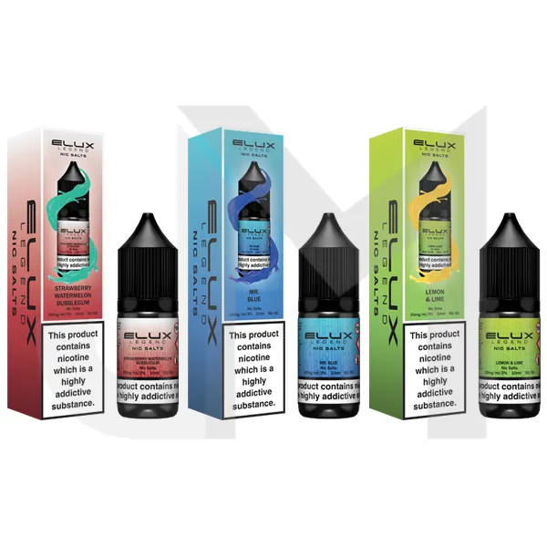 20mg Elux Legend 10ml Nic Salts (50VG/50PG)