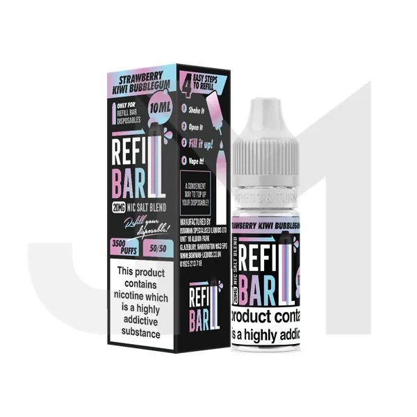 20mg Refill Bar Salts 10ml Nic Salts (50VG/50PG)