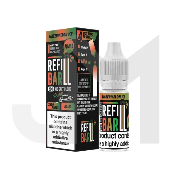 20mg Refill Bar Salts 10ml Nic Salts (50VG/50PG)