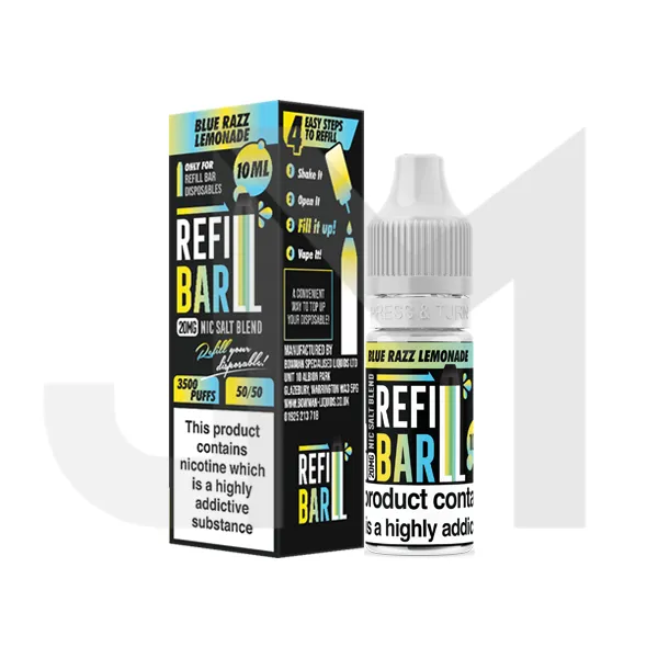 20mg Refill Bar Salts 10ml Nic Salts (50VG/50PG)