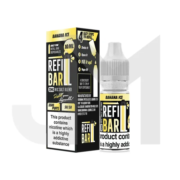 20mg Refill Bar Salts 10ml Nic Salts (50VG/50PG)