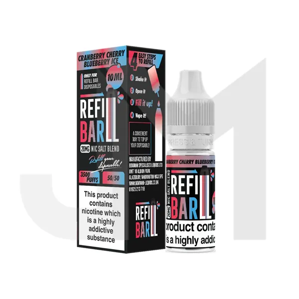 20mg Refill Bar Salts 10ml Nic Salts (50VG/50PG)