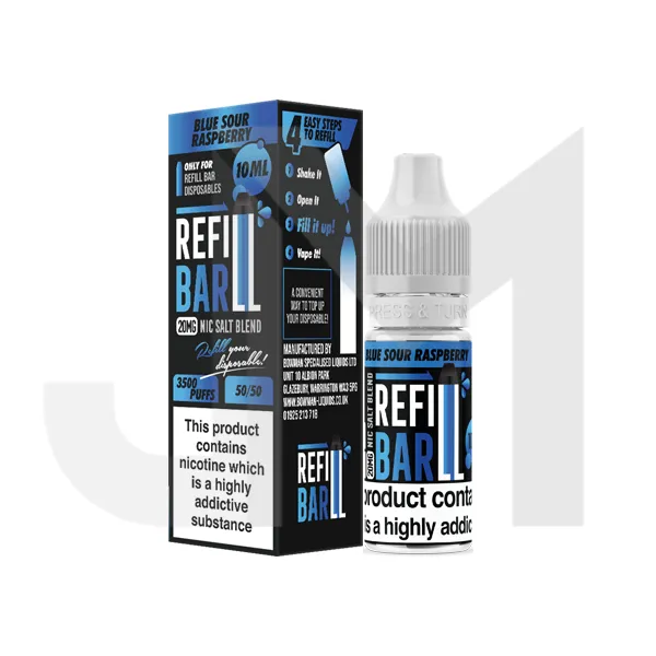 20mg Refill Bar Salts 10ml Nic Salts (50VG/50PG)