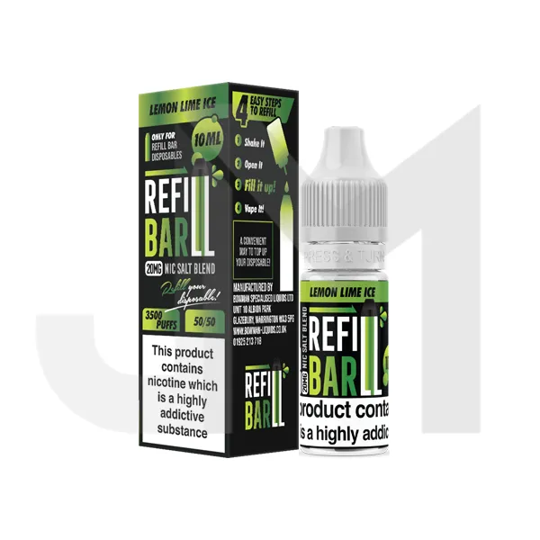 20mg Refill Bar Salts 10ml Nic Salts (50VG/50PG)