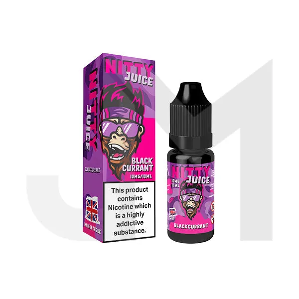 20mg Vapes Bars Nitty Juice Salts 10ml Nic Salt (50VG/50PG)