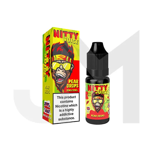 20mg Vapes Bars Nitty Juice Salts 10ml Nic Salt (50VG/50PG)