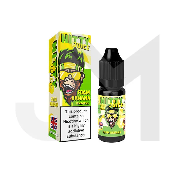 20mg Vapes Bars Nitty Juice Salts 10ml Nic Salt (50VG/50PG)