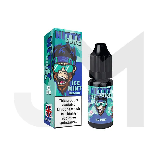20mg Vapes Bars Nitty Juice Salts 10ml Nic Salt (50VG/50PG)