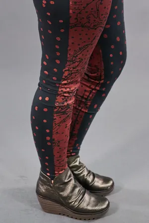 3136 Lightweight Legging-Black-Topography