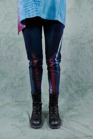 3136 Lightweight Legging-Indigo-Time lapse