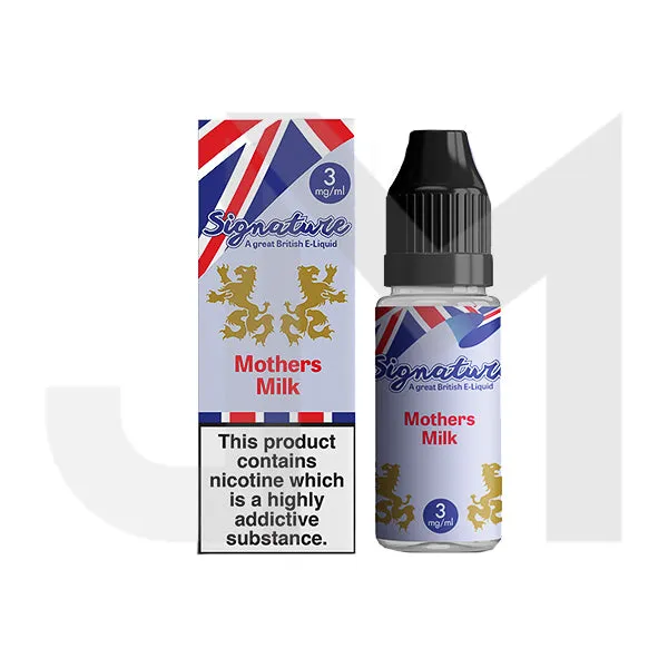 3mg Signature Vapours TPD 10ml E-Liquid (50VG/50PG)