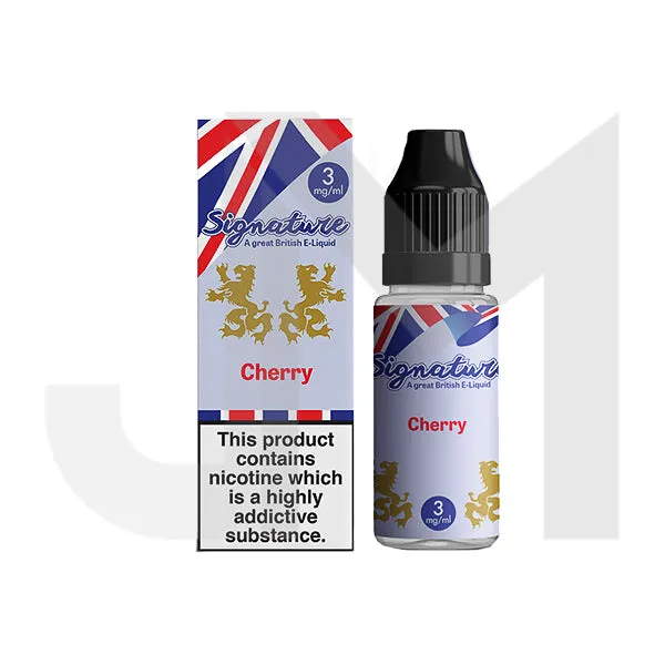 3mg Signature Vapours TPD 10ml E-Liquid (50VG/50PG)