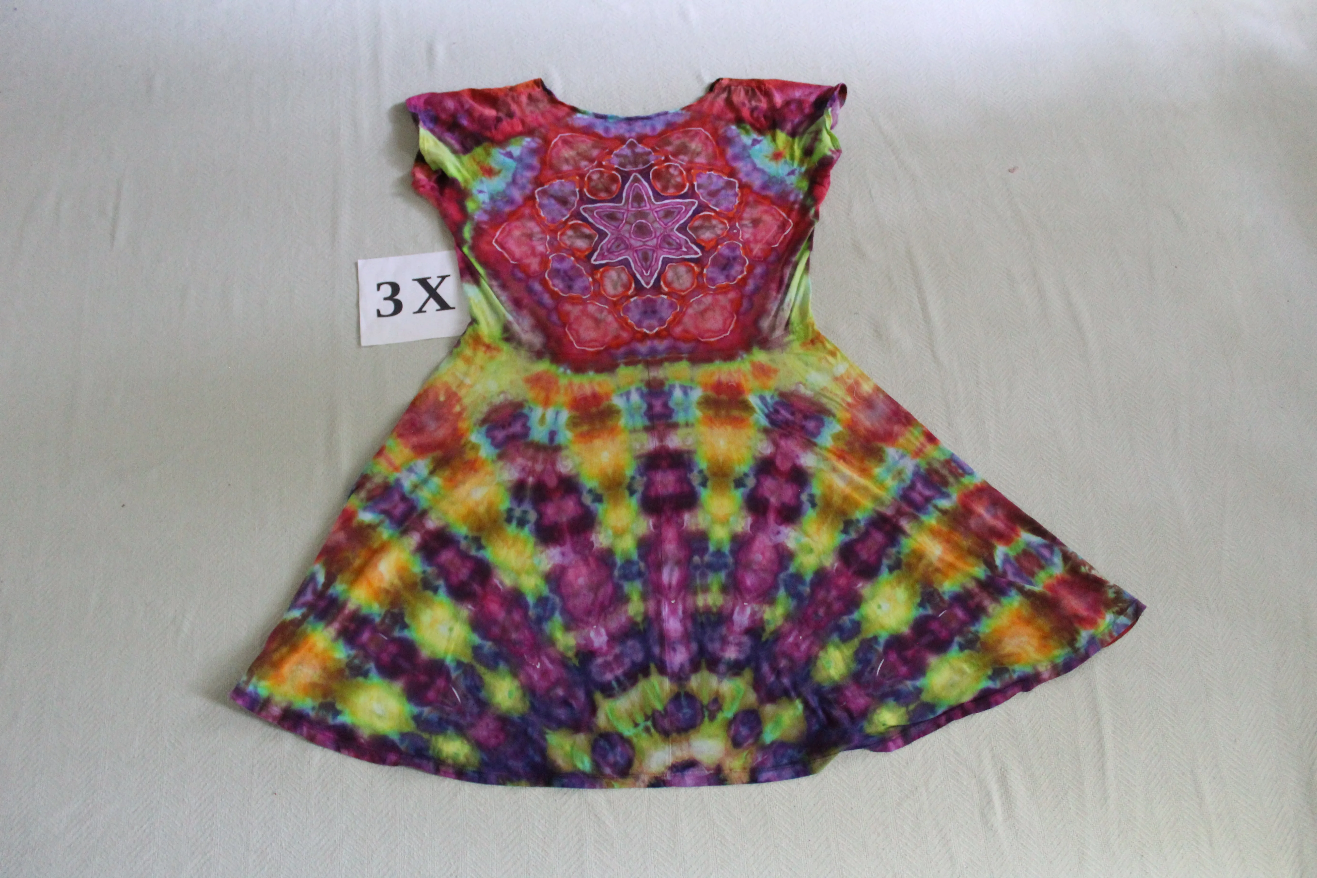 3X Twisted Front Dress
