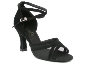 5017 Black Nubuck & Black Mesh