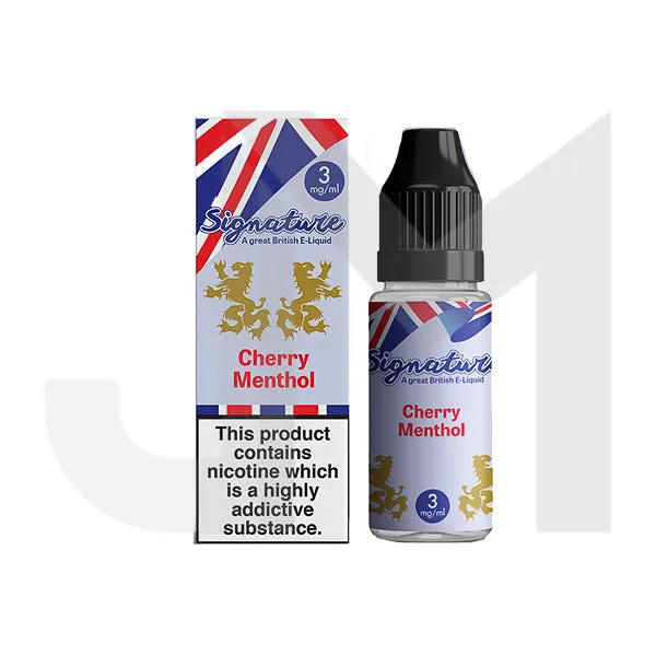 6mg Signature Vapours TPD 10ml E-Liquid (50VG/50PG)