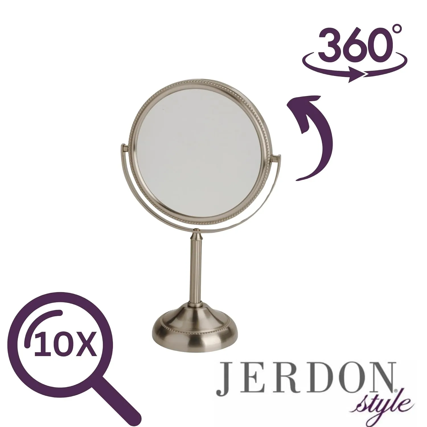 6" 10X-1X Mirror