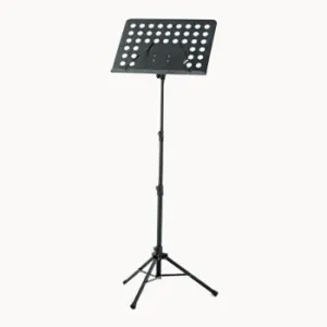 8511 Lightweight Black Aluminum Orchestral Music Stand