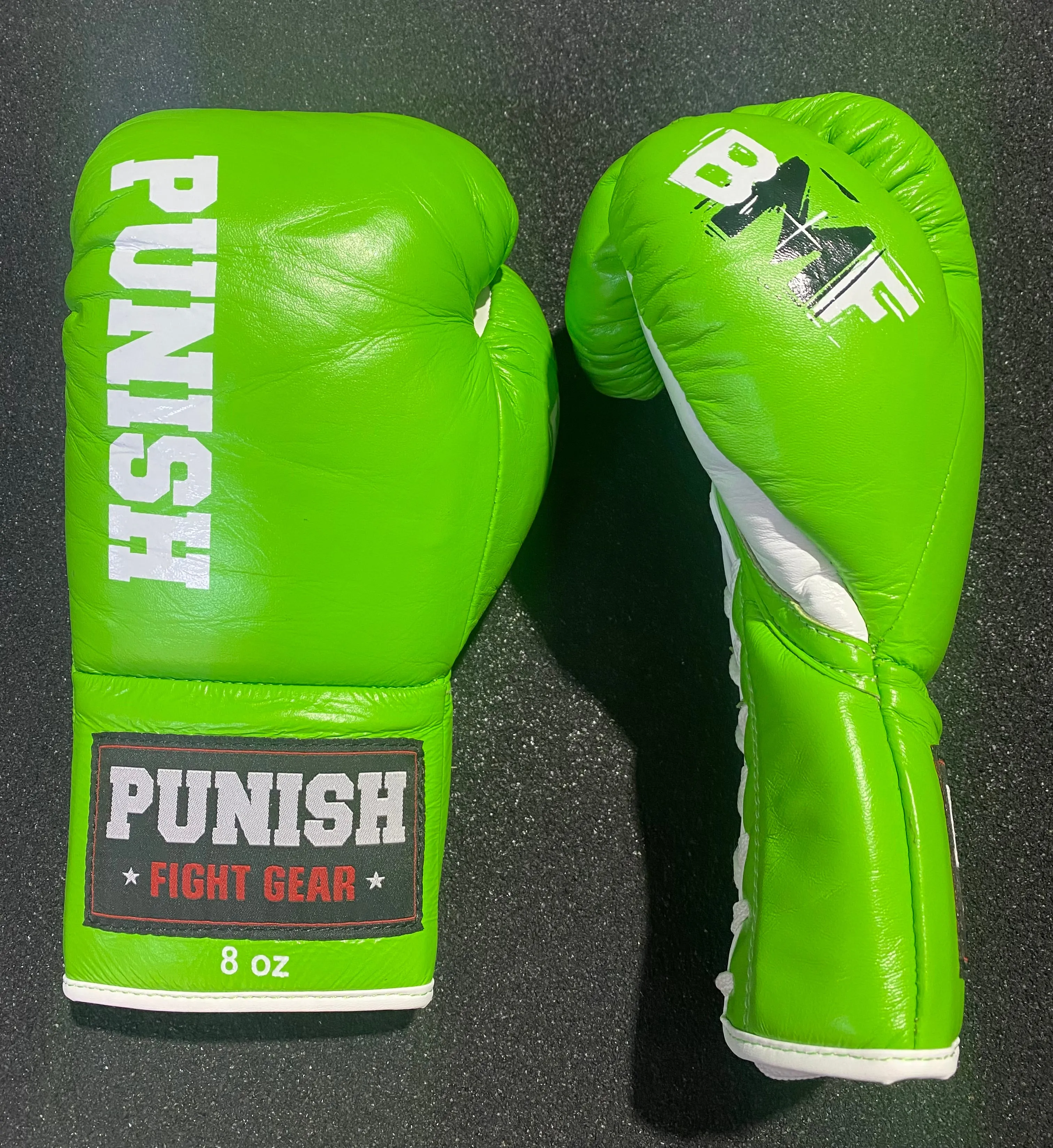 8oz PUNISH BMF Lace Competition Boxing Glove - Lace