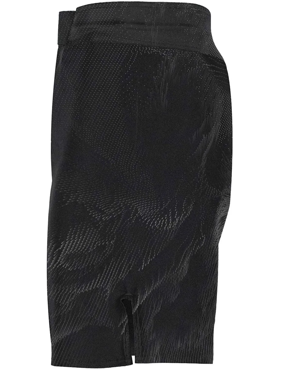 Abstract Waves Performance Jiu Jitsu Shorts