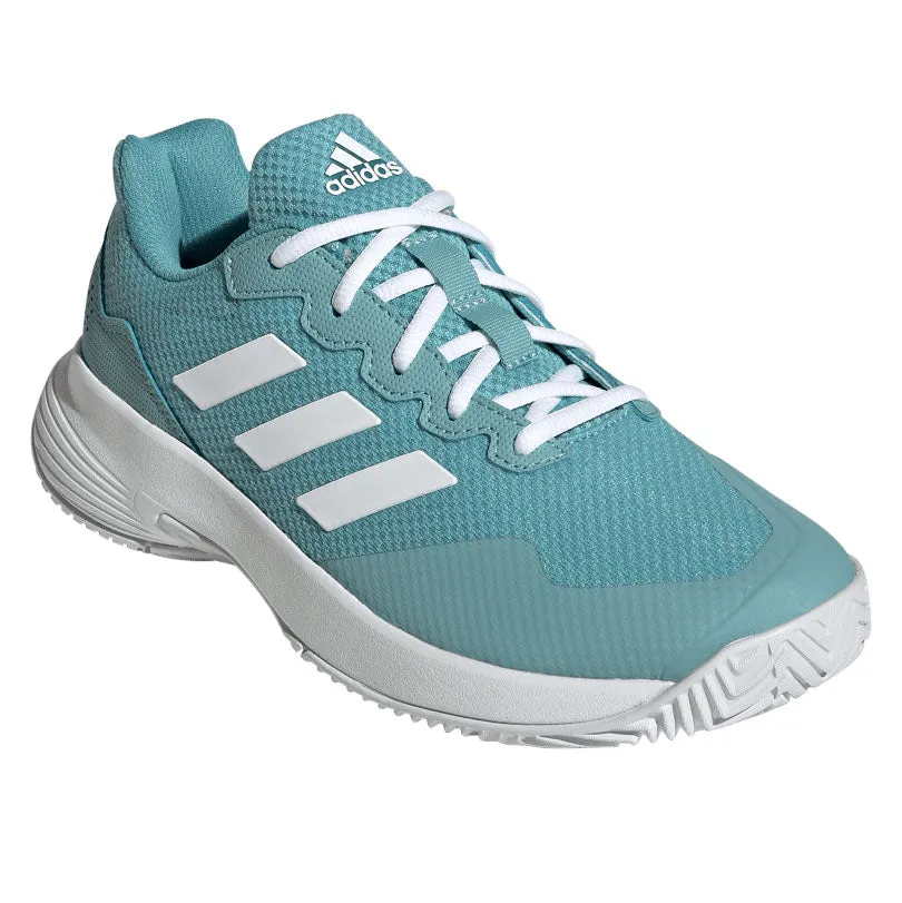adidas GameCourt 2 Women's Tennis Shoe (Mint Ton/Cloud White)