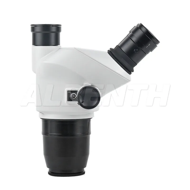 Albenth 6.5x-52x Trinocular Zoom Stereo Microscope Body With Camera Adapters