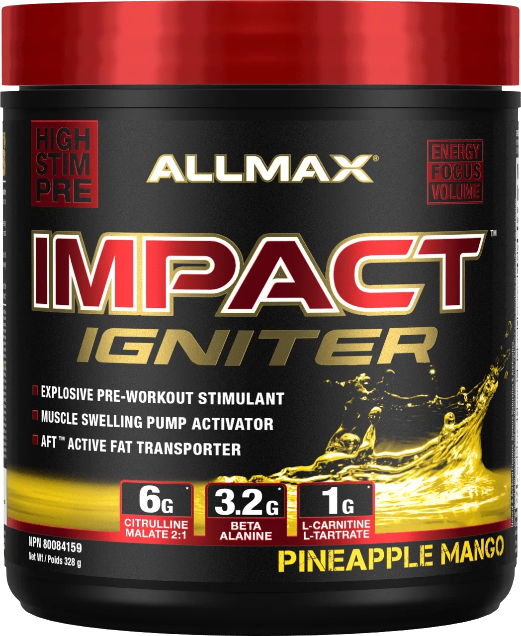 Allmax Impact Igniter PreWorkout (328g)