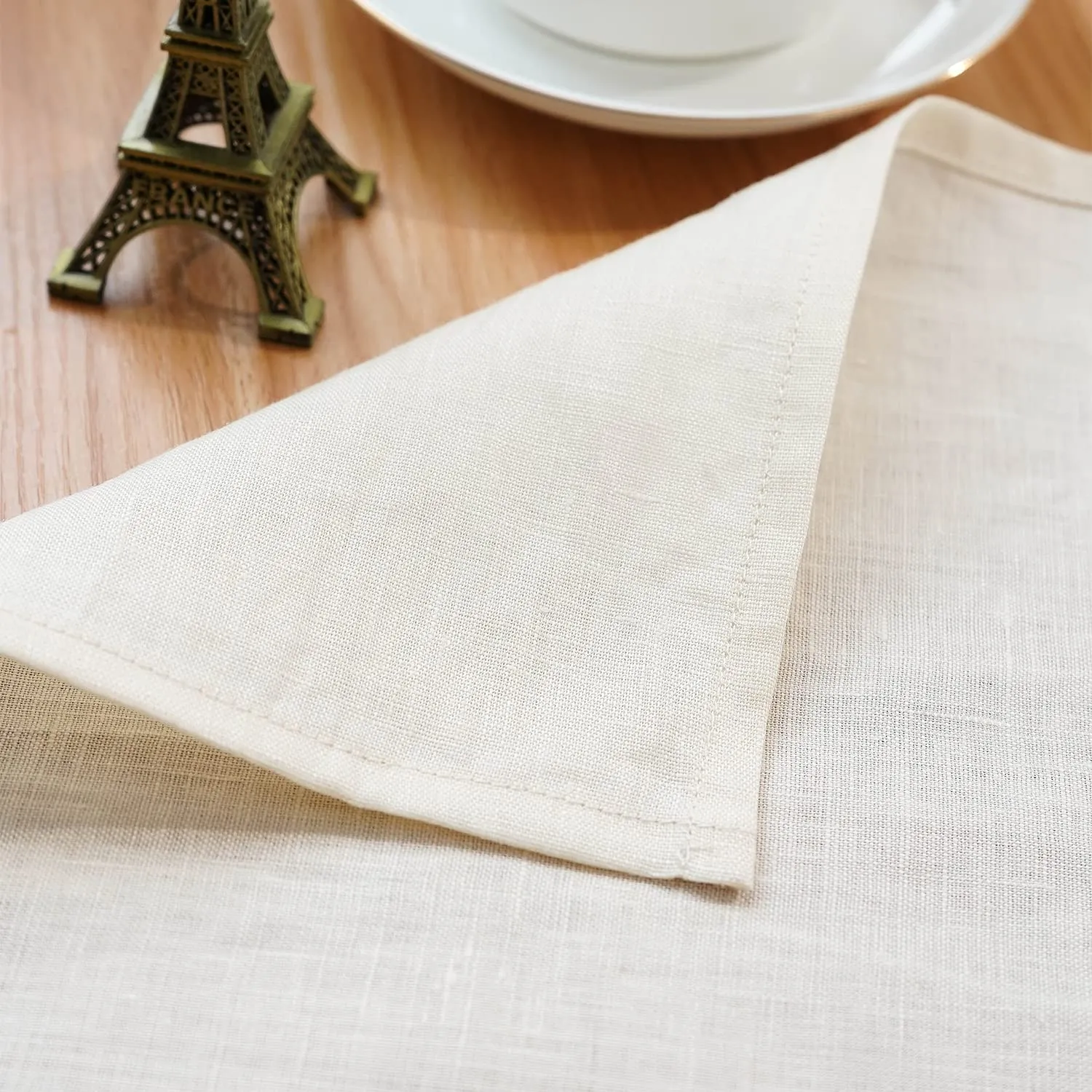 Amazhiyu Linen Table Runner for Dinner Dining Office Kitchen Table