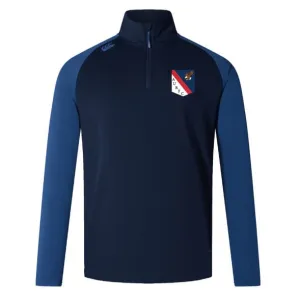 American University Elite 1/4 Zip Top by Canterbury