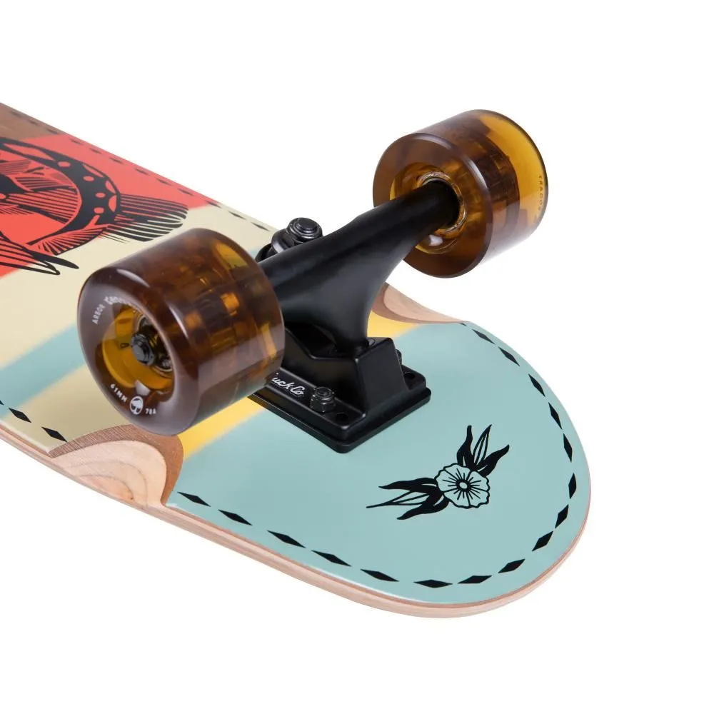 Arbor Cruiser Complete Jess Mudgett Pilsner Complete Longboard - 8.25" x 28.75"