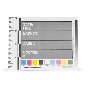 Arrowhead Forensics Photo Series Identifier Cards - 4 x 5.375 Inches - 25/pad