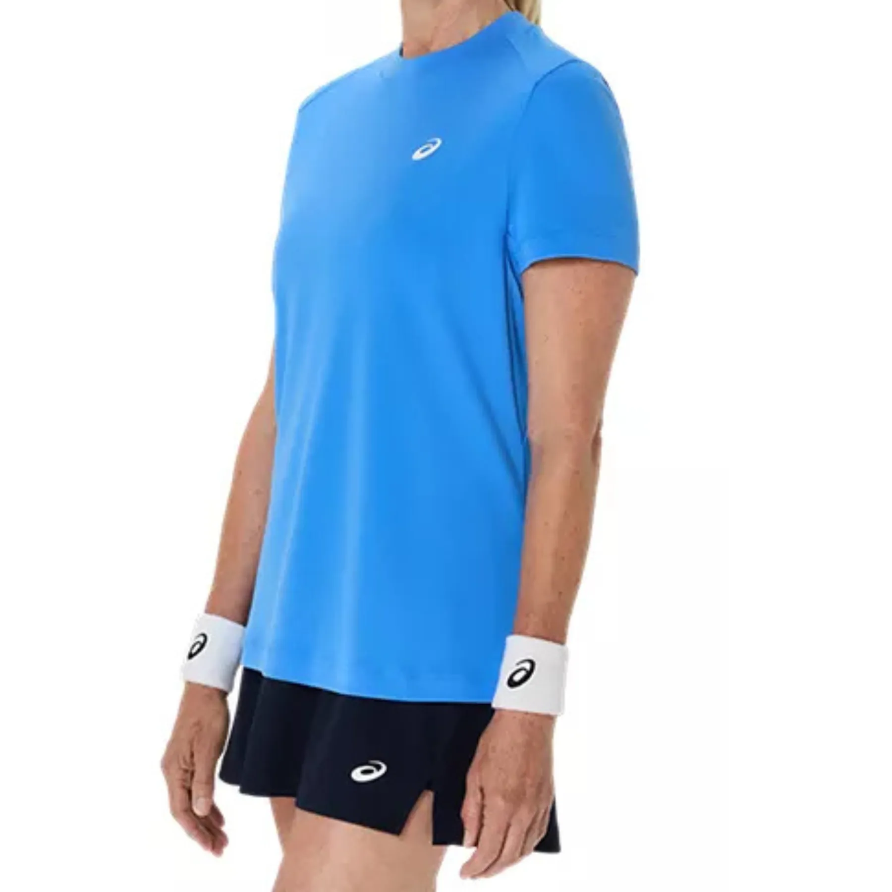 Asics Court SS Women Tennis Top - Blue Coast