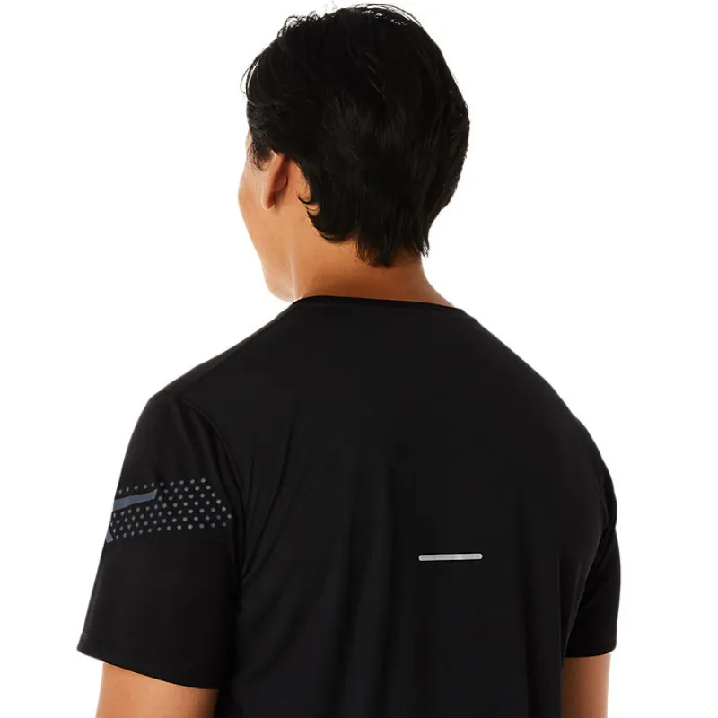 Asics Icon SS Top Men Tennis Shirt - Performance Black/Carrier Grey