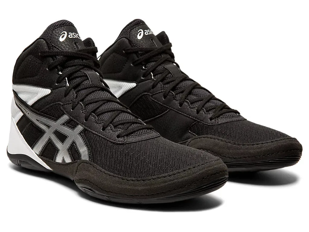 ASICS Wrestling Shoes Matflex 6 [Black/White/Silver]